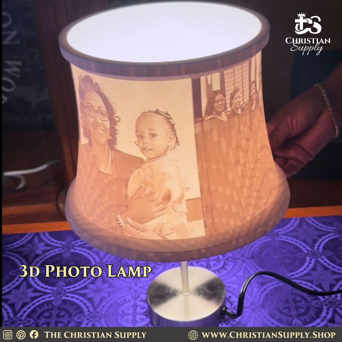 3D Photo Lamp