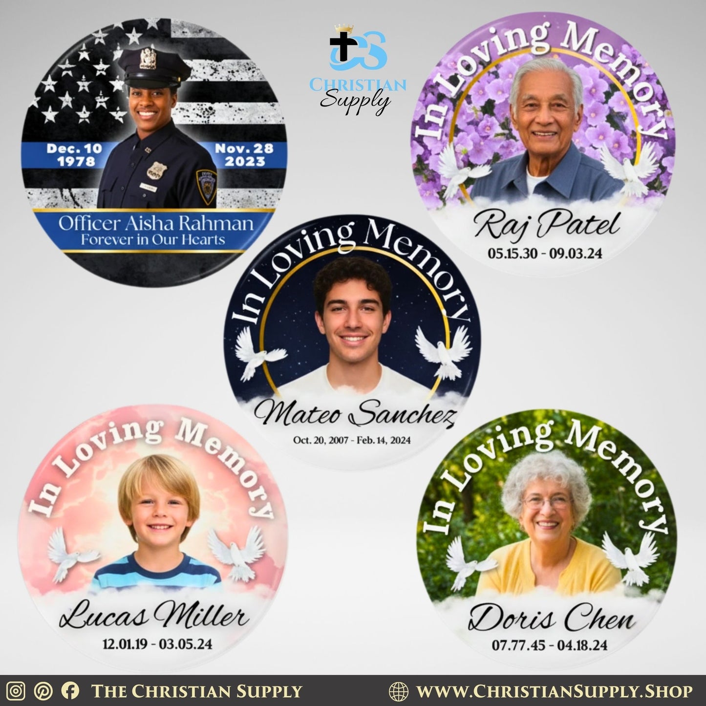 Custom Magnetic Clothing Buttons – No-Hole Name Tags & Event Badges