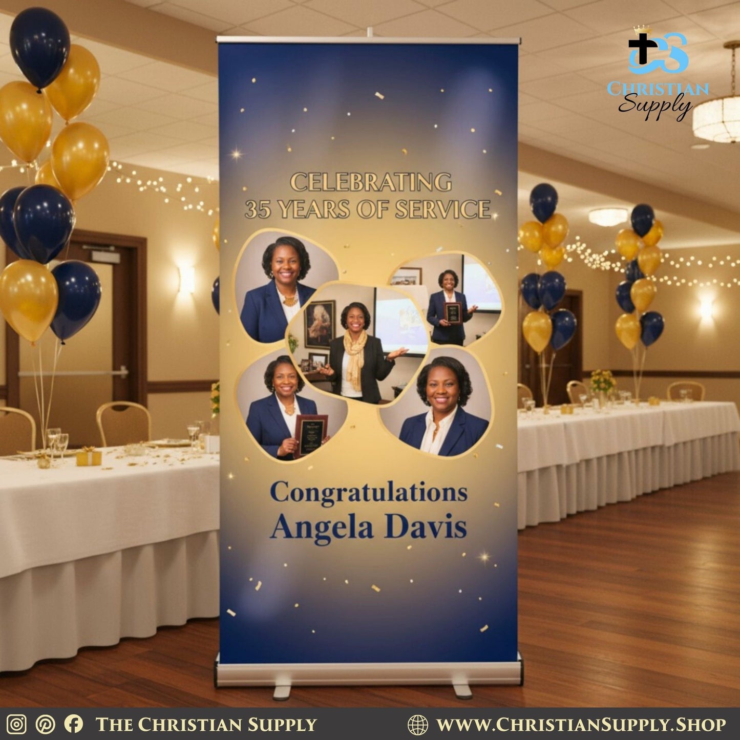 Retractable Banner with Stand