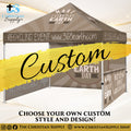 Custom 10ft Event Tent – Full Color Custom Print Pop Up Tent with Optional Walls
