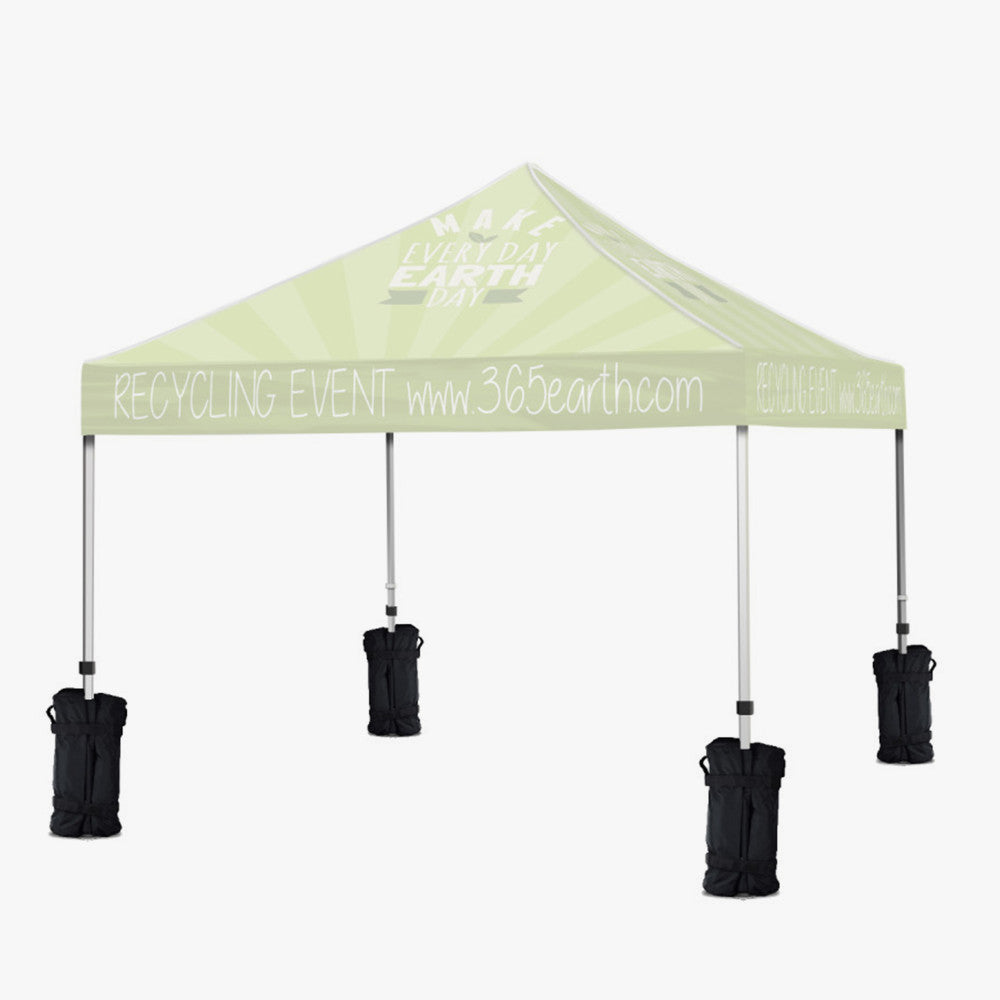 Custom 10ft Event Tent – Full Color Custom Print Pop Up Tent with Optional Walls