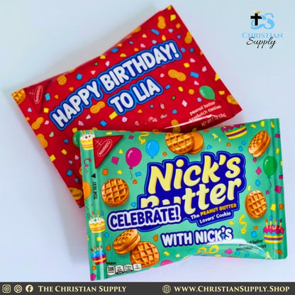 Party Favors (Wrappers / Labels Only)