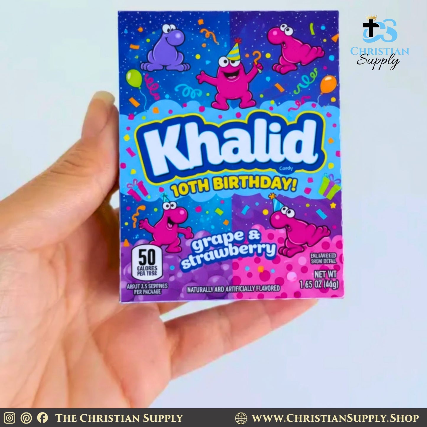 Party Favors (Wrappers / Labels Only)