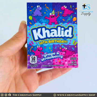 Party Favors (Wrappers / Labels Only)