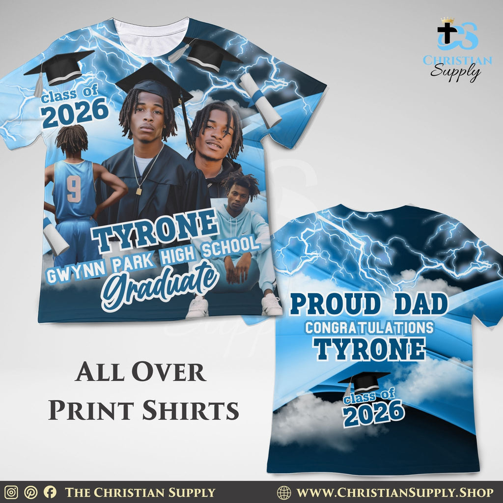 Custom All Over Print Shirt – Personalized Christian Apparel for Every Occasion