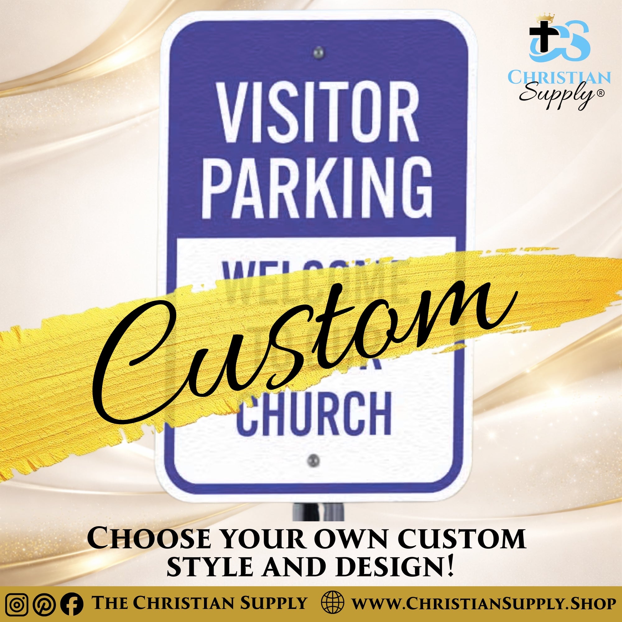 Custom Aluminum Sign – Weatherproof Indoor & Outdoor Metal Signage