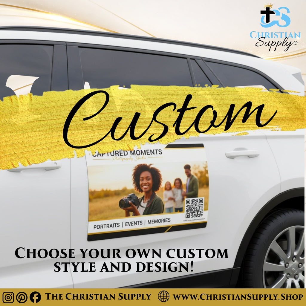 Custom Car Magnet – Heavy-Duty 30 Mil UV Printed Signage