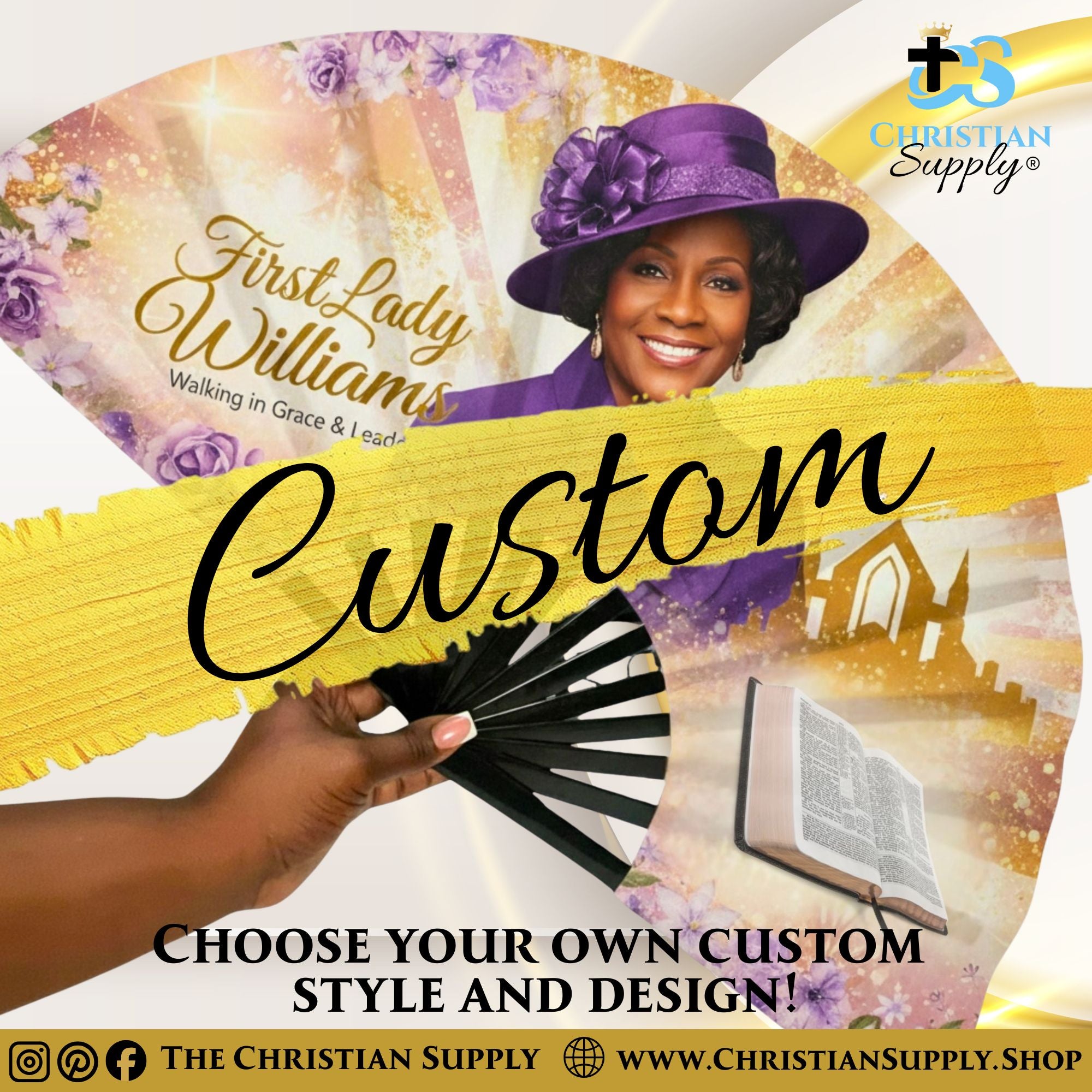 Custom Clack Fans – Loud Folding Fans for Events, Youth Groups & Celebrations
