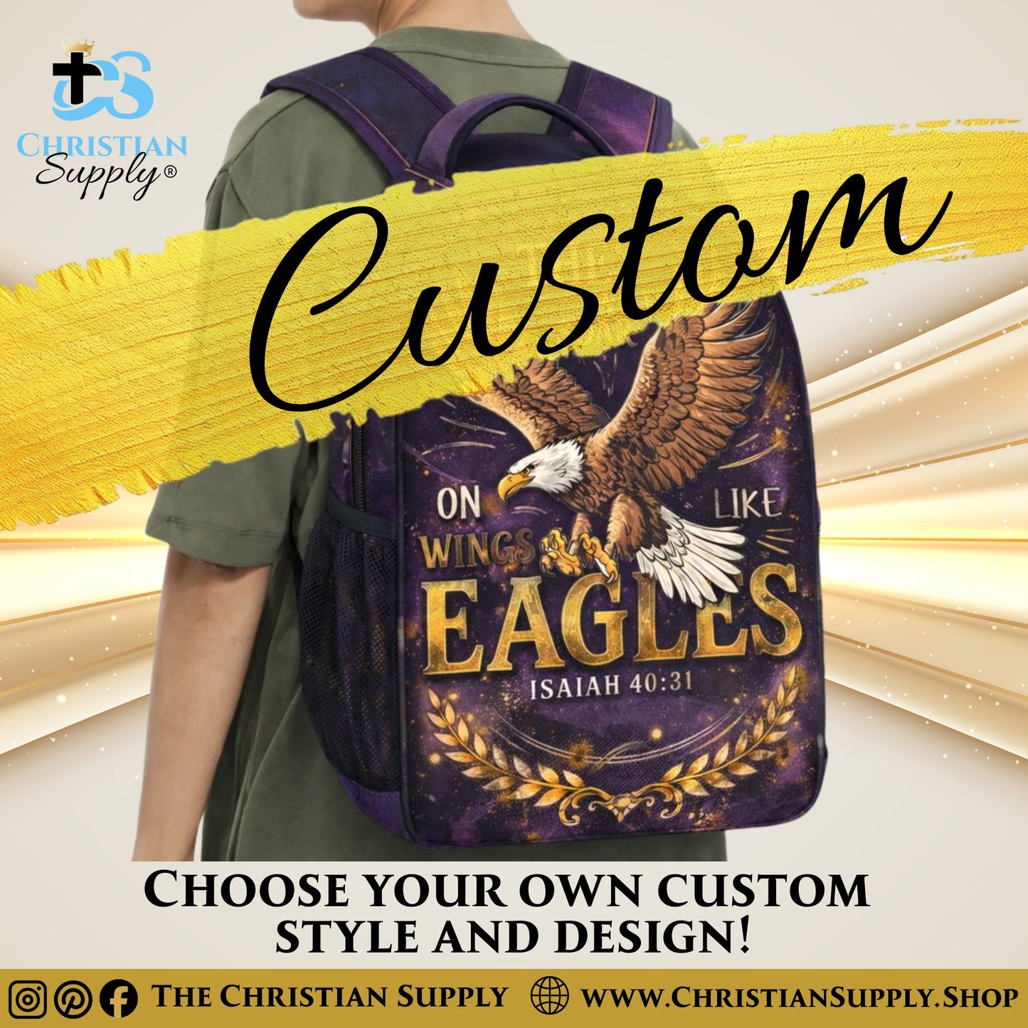 Custom Backpack Collection – Personalized Bags for School, Sports, Travel, and Everyday Life