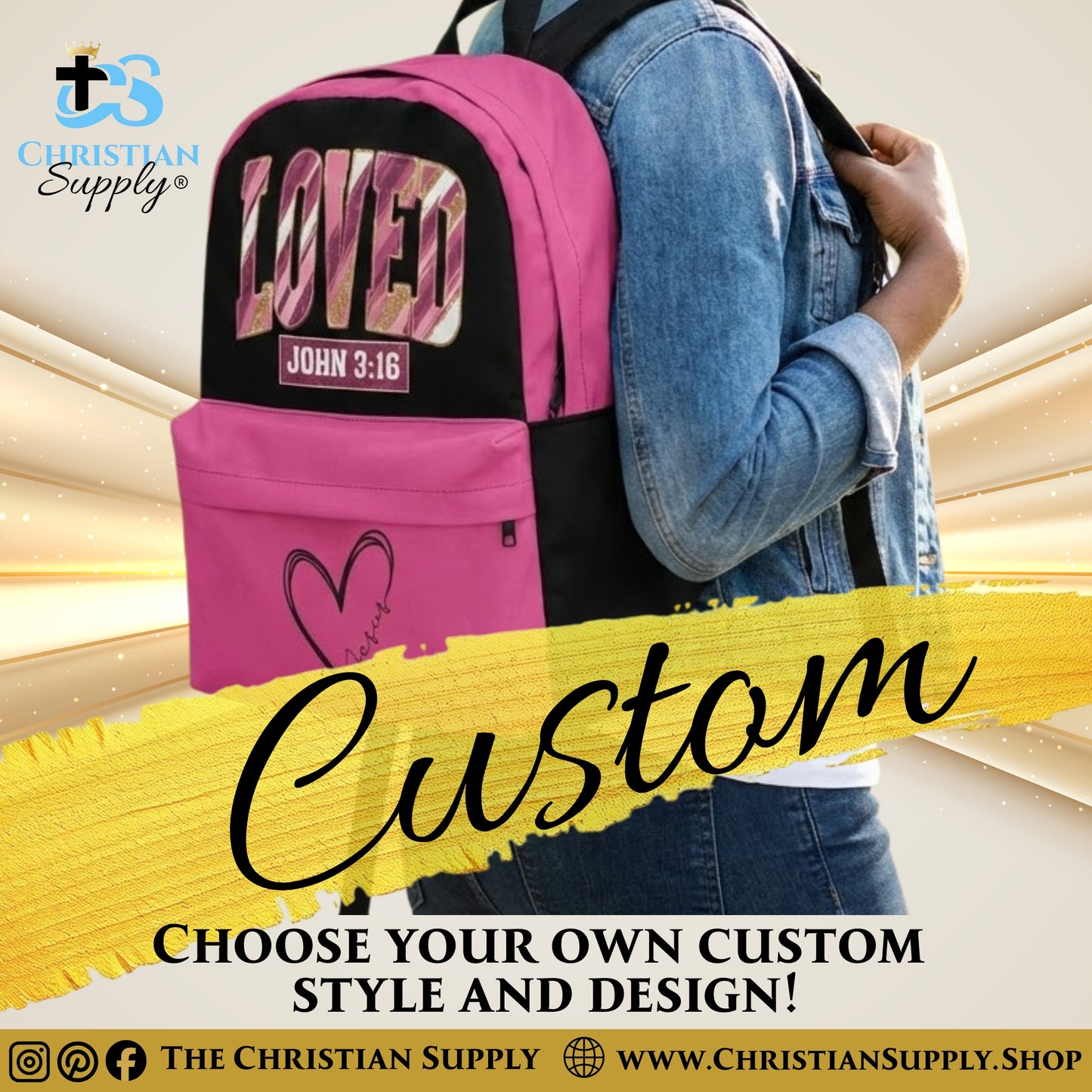 Custom Backpack Collection – Personalized Bags for School, Sports, Travel, and Everyday Life