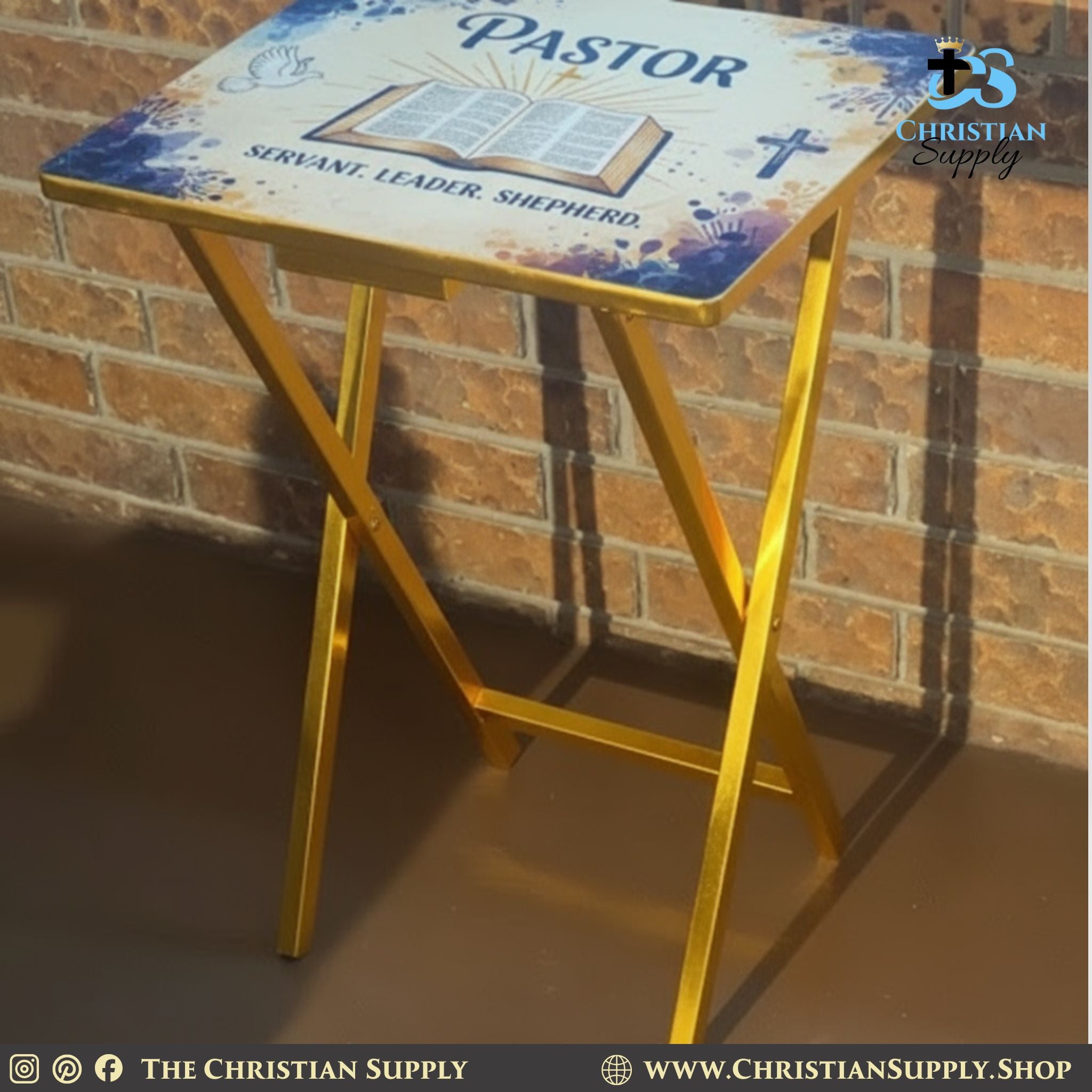 Custom Folding Wood TV Tray Tables – Set of 2 or Set of 4 | Sturdy & Stylish