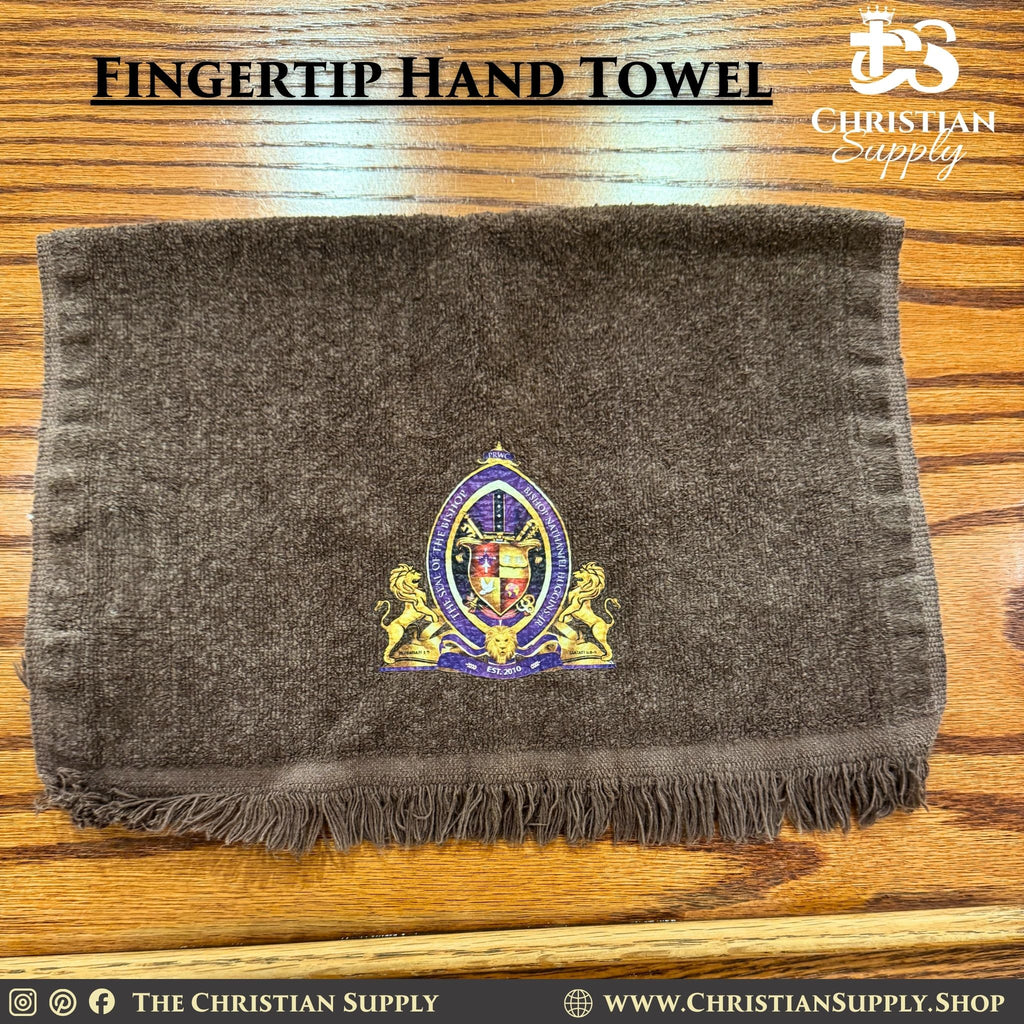 Custom Clergy Fingertip Hand Towels – With or Without Liturgical Ribbon