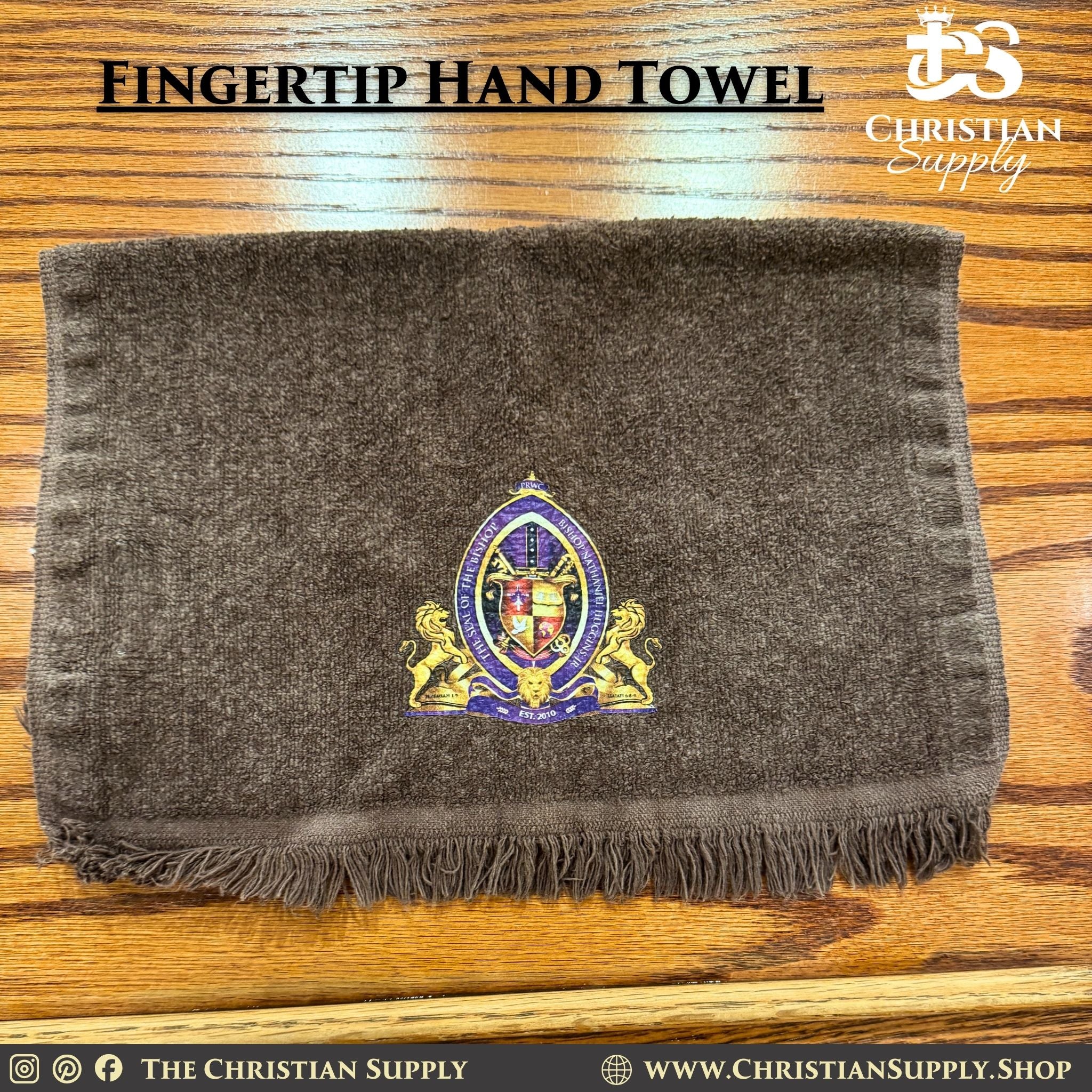 Custom Clergy Fingertip Hand Towels – With or Without Liturgical Ribbon