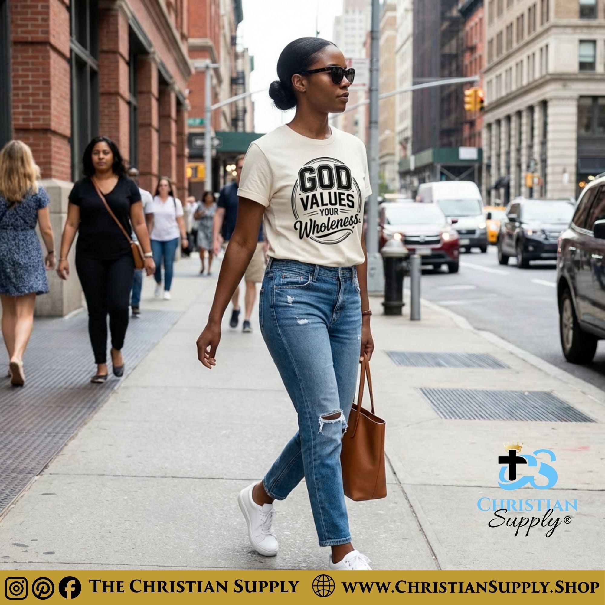 God Values Your Wholeness T‑Shirt – Identity & Restoration Christian Tee