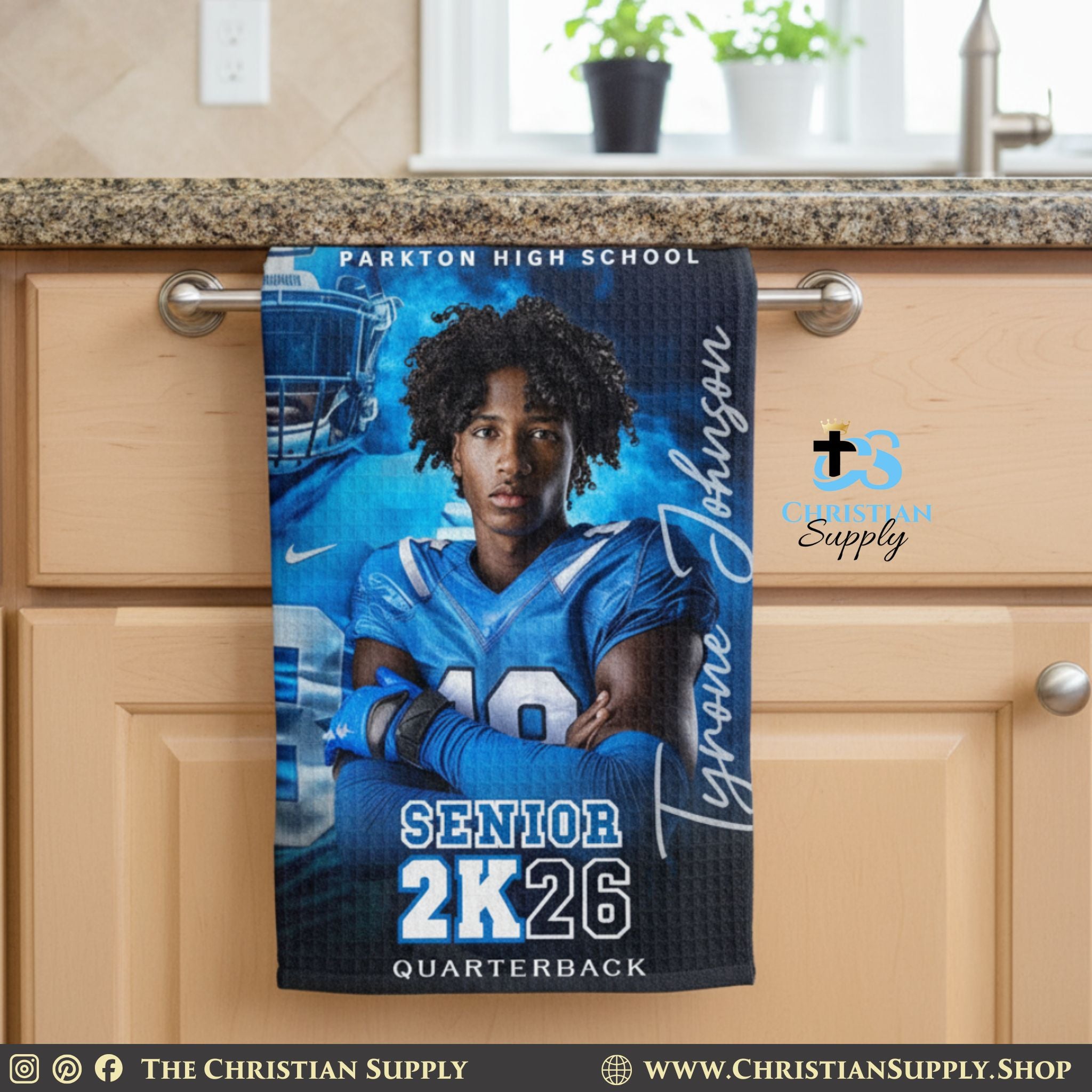 Custom Printed Hand Towels for Home, Gym, or Events