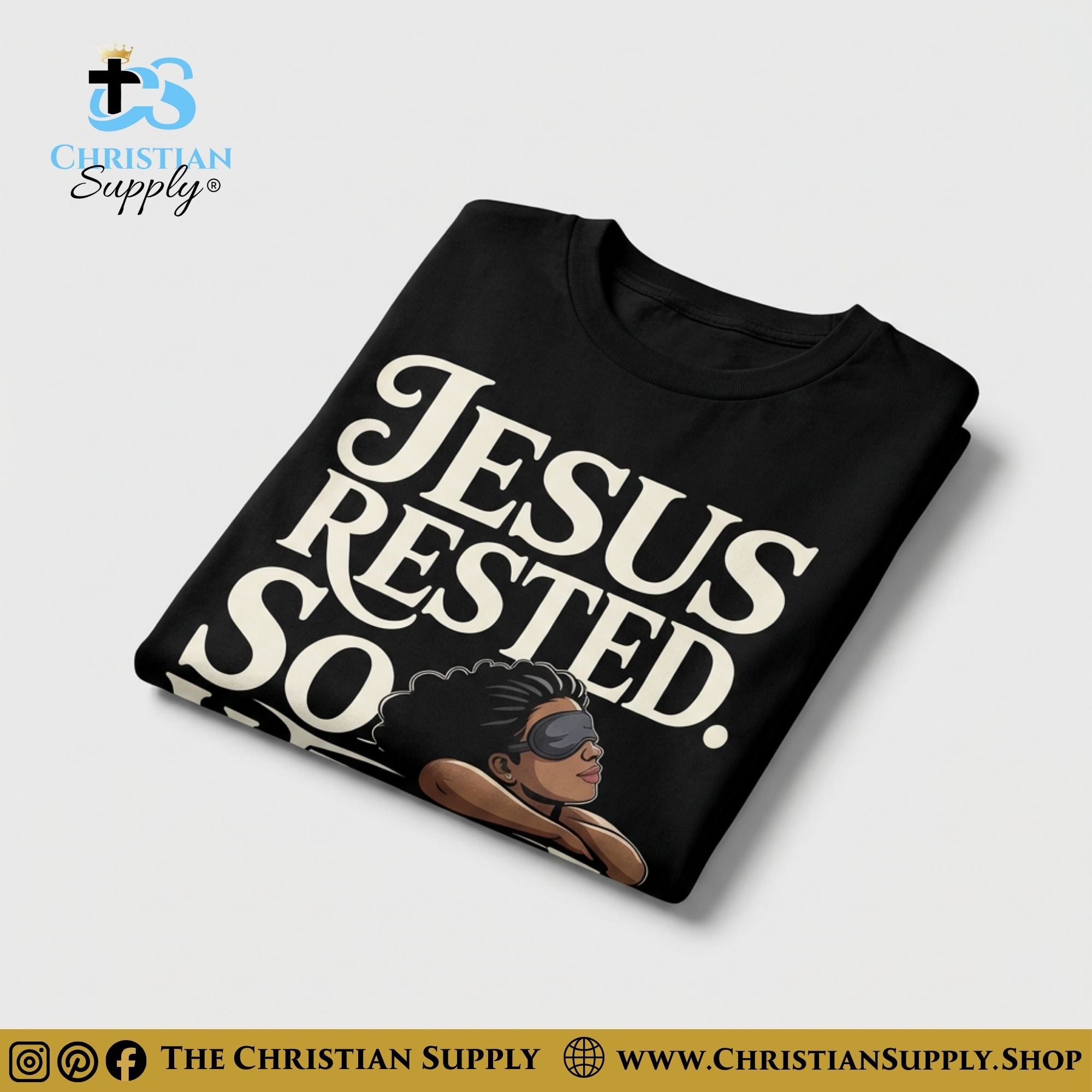 Jesus Rested. So Will I. – Faith & Rest T‑Shirt