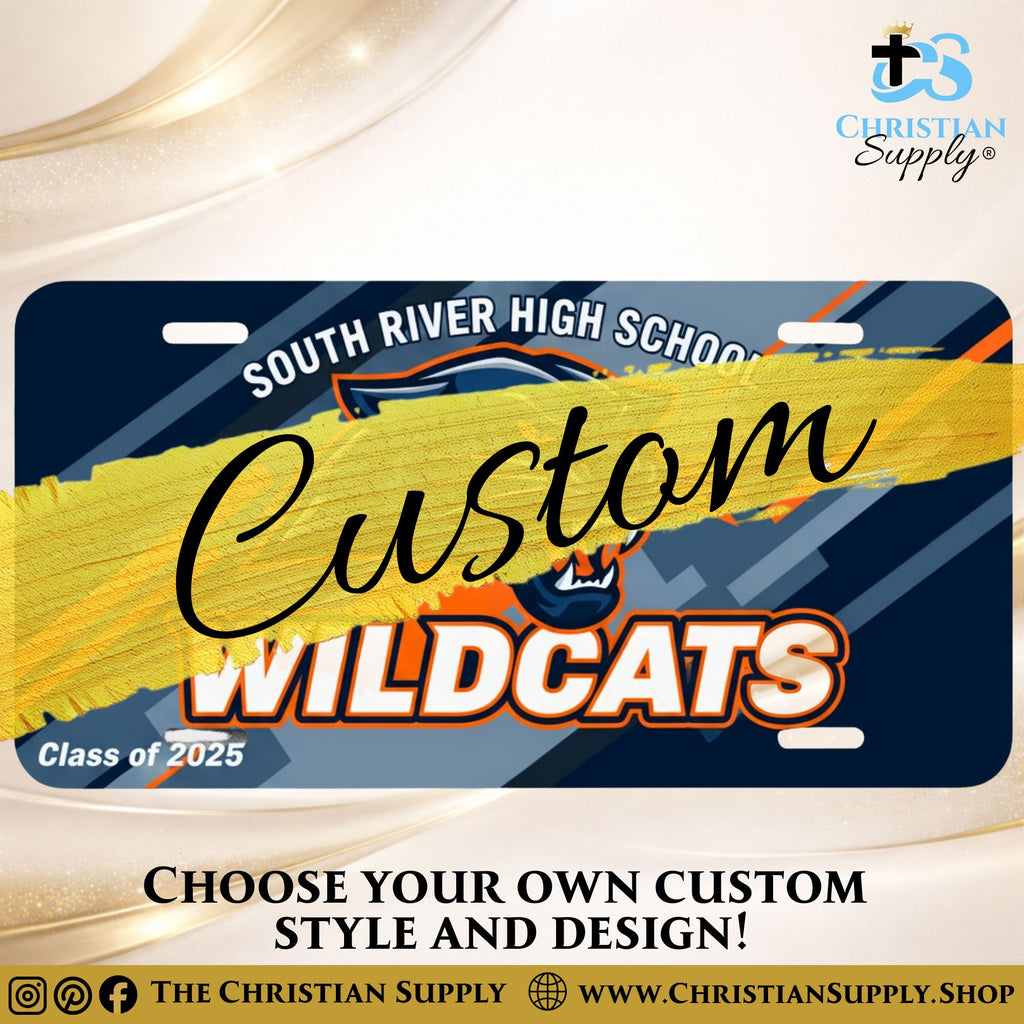 Custom Personalized License Plates and Frames for Vehicles and Display
