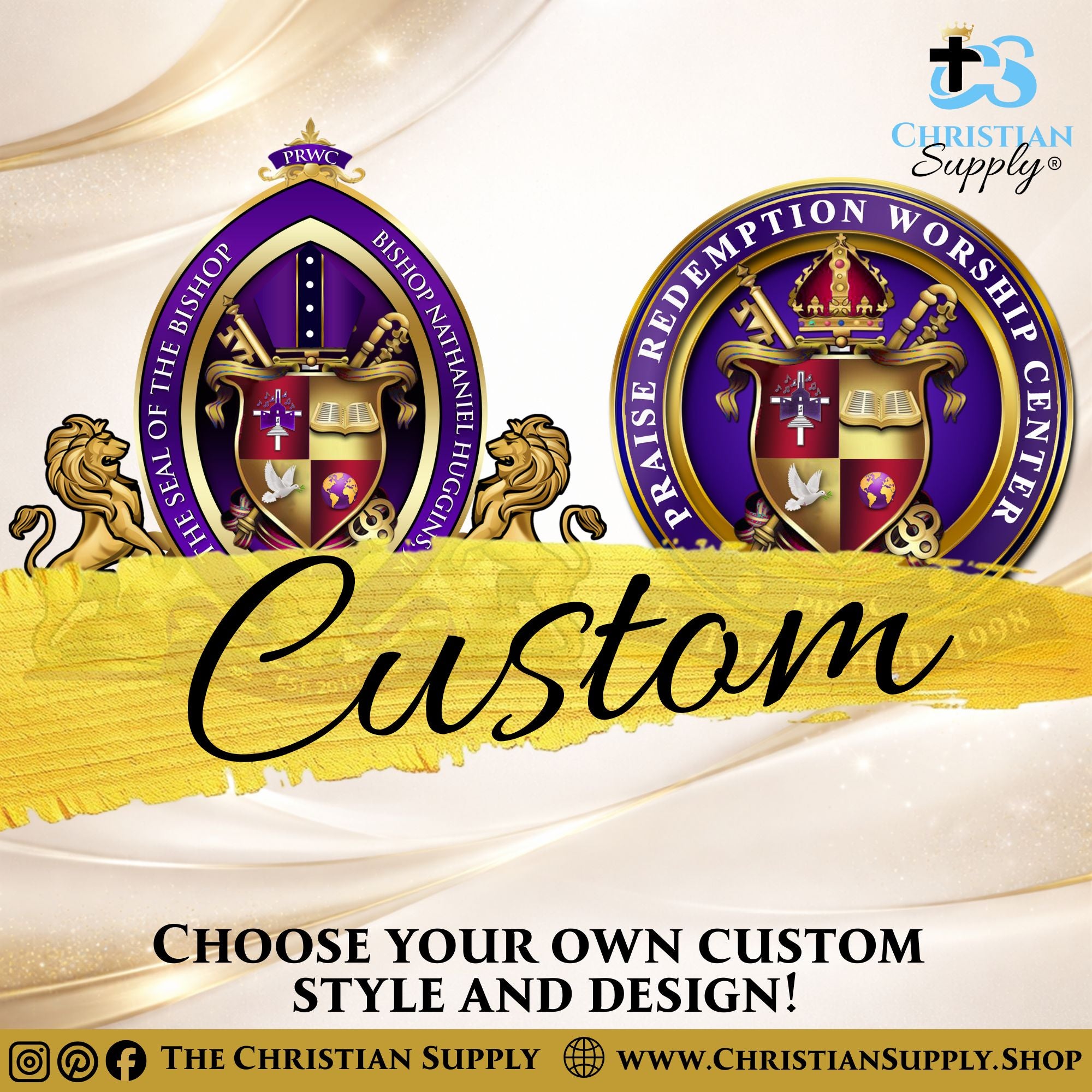 Custom Logo and Seal Design Service for Churches, Ministries, and Faith‑Driven Businesses