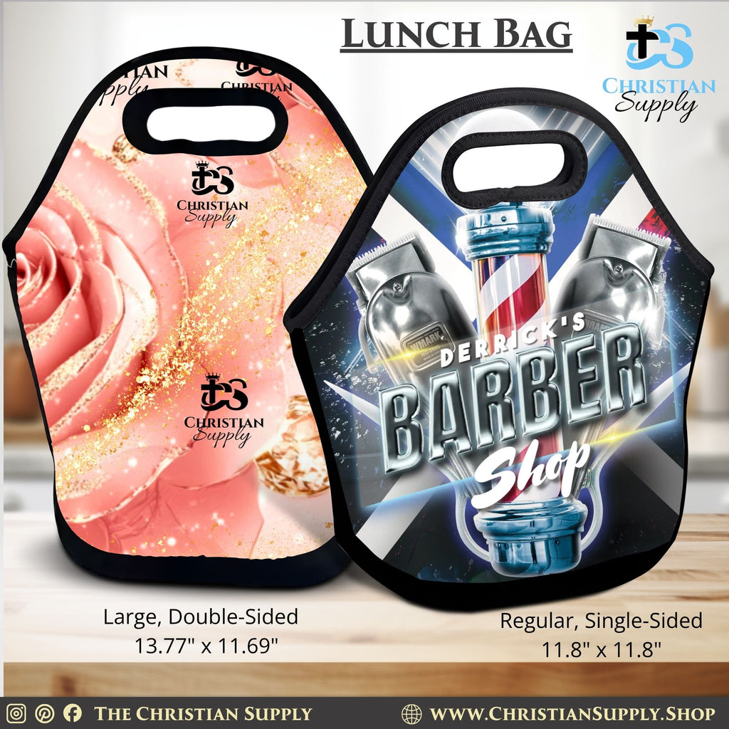 Custom Lunch Bags for School Work Events Insulated and Neoprene