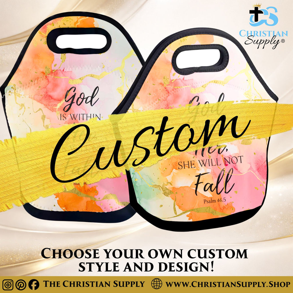 Custom Lunch Bags for School Work Events Insulated and Neoprene