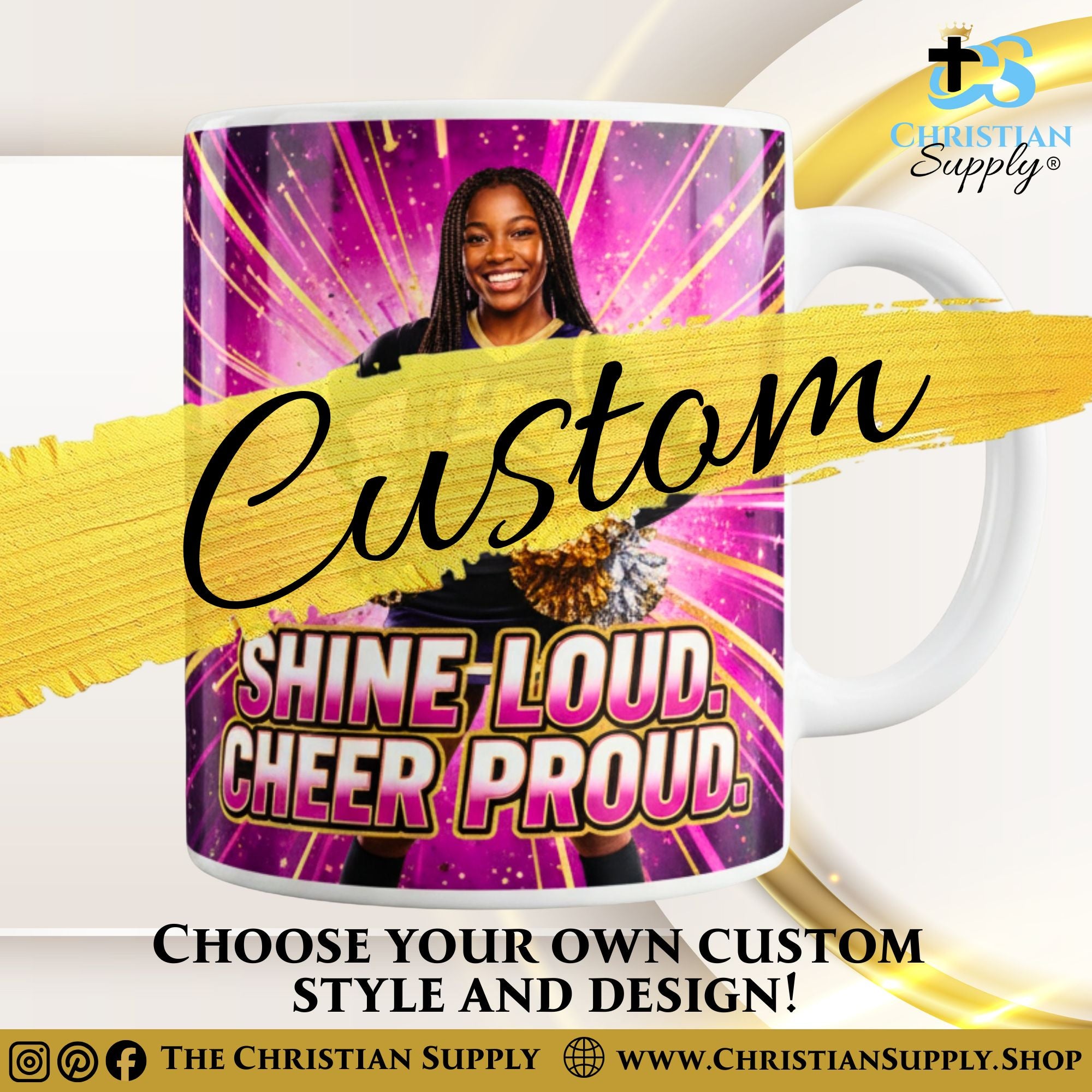 Custom Personalized Mugs for Daily Use Gifts Ministries and Events