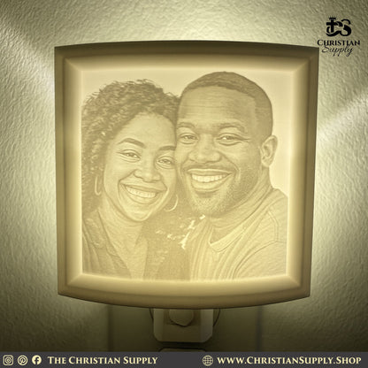 3D Printed Photo Night Light