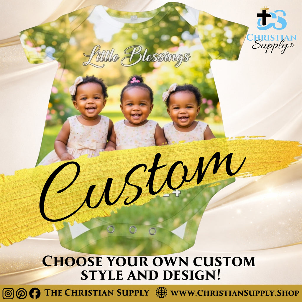 Custom Baby Onesie – Personalized Short Sleeve Bodysuit for Babies and Toddlers