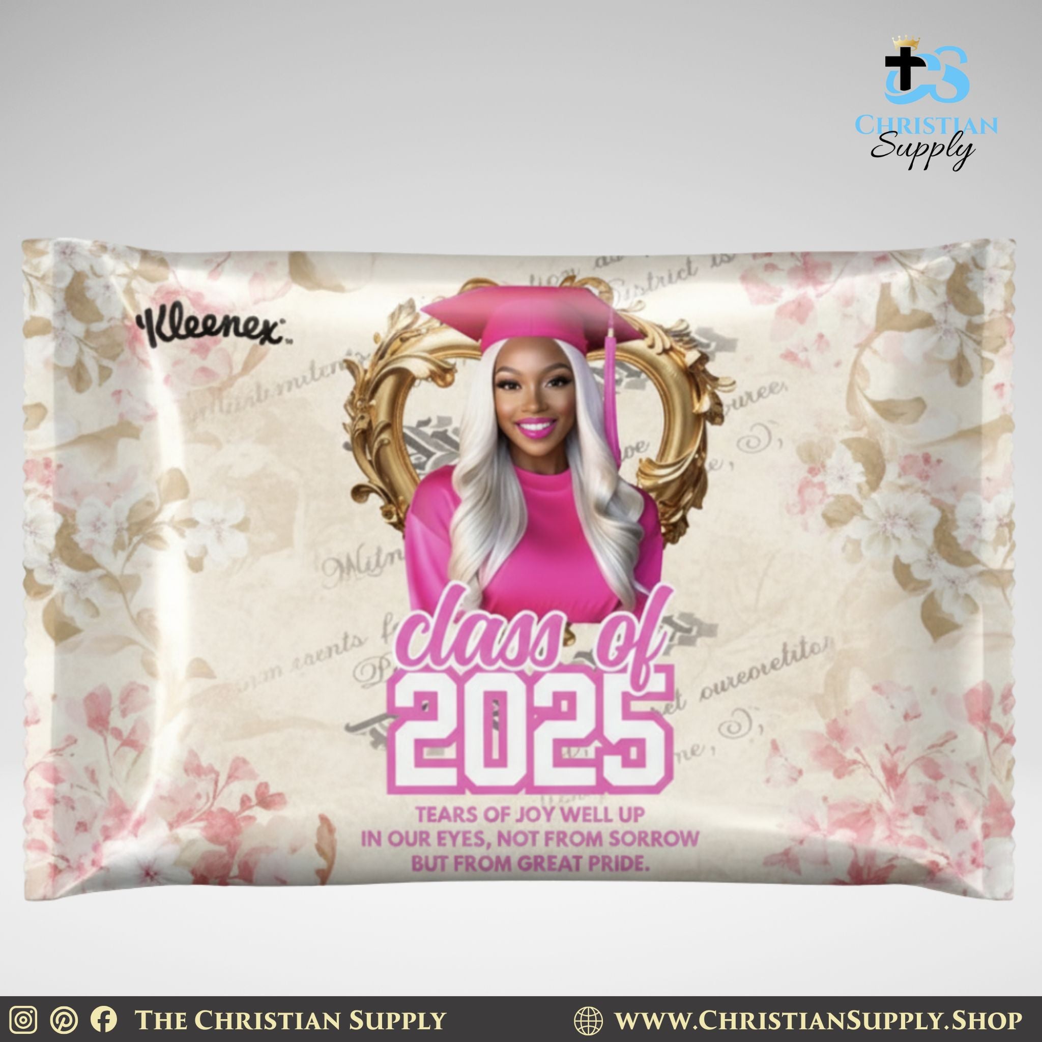 Custom Pocket Tissue Packs with Personalized Topper – Bulk Sets for Events and Memorials