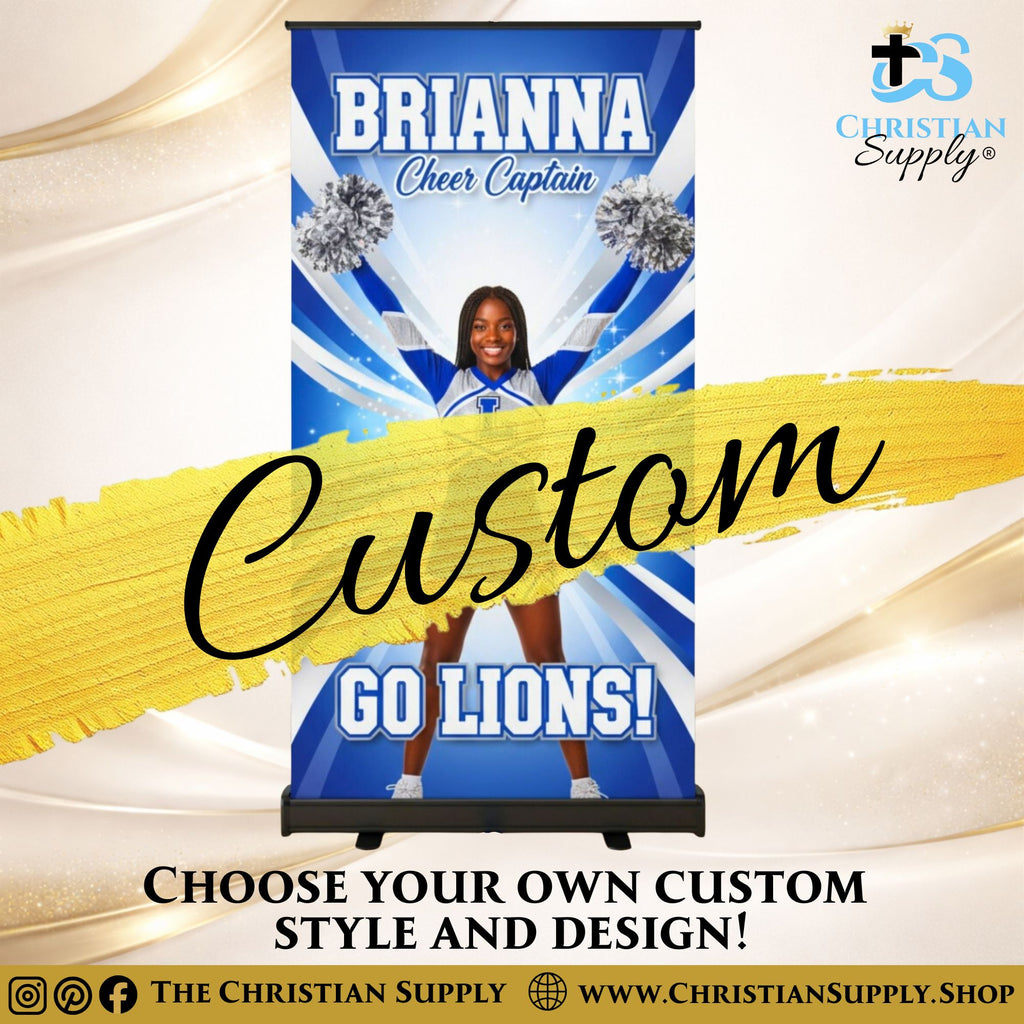 Custom Retractable Banner with Stand Professional Event Display Banner