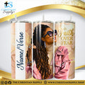 “Faith Over Fear" Premium Stainless Steel Skinny Tumbler | 20 oz & 30 oz Options