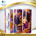 “Beautiful Covered Girl" Premium Stainless Steel Skinny Tumbler | 20 oz & 30 oz Options