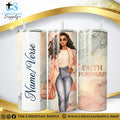 “Faith Forward" Premium Stainless Steel Skinny Tumbler | 20 oz & 30 oz Options