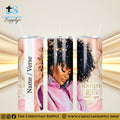 “Sundays Are for Jesus and Naps" Premium Stainless Steel Skinny Tumbler | 20 oz & 30 oz Options