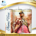 “From Glory to Glory" Premium Stainless Steel Skinny Tumbler | 20 oz & 30 oz Options