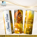 “The Lord Is My Shepherd” Premium Stainless Steel Skinny Tumbler | 20 oz & 30 oz Options