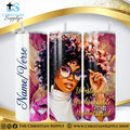 “Unstoppable, Unbreakable, Unbothered” Premium Stainless Steel Skinny Tumbler | 20 oz & 30 oz Options