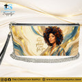 “For I Know the Plans” Inspirational Women's Chain Wallet — Elegant Faux Leather Clutch Purse
