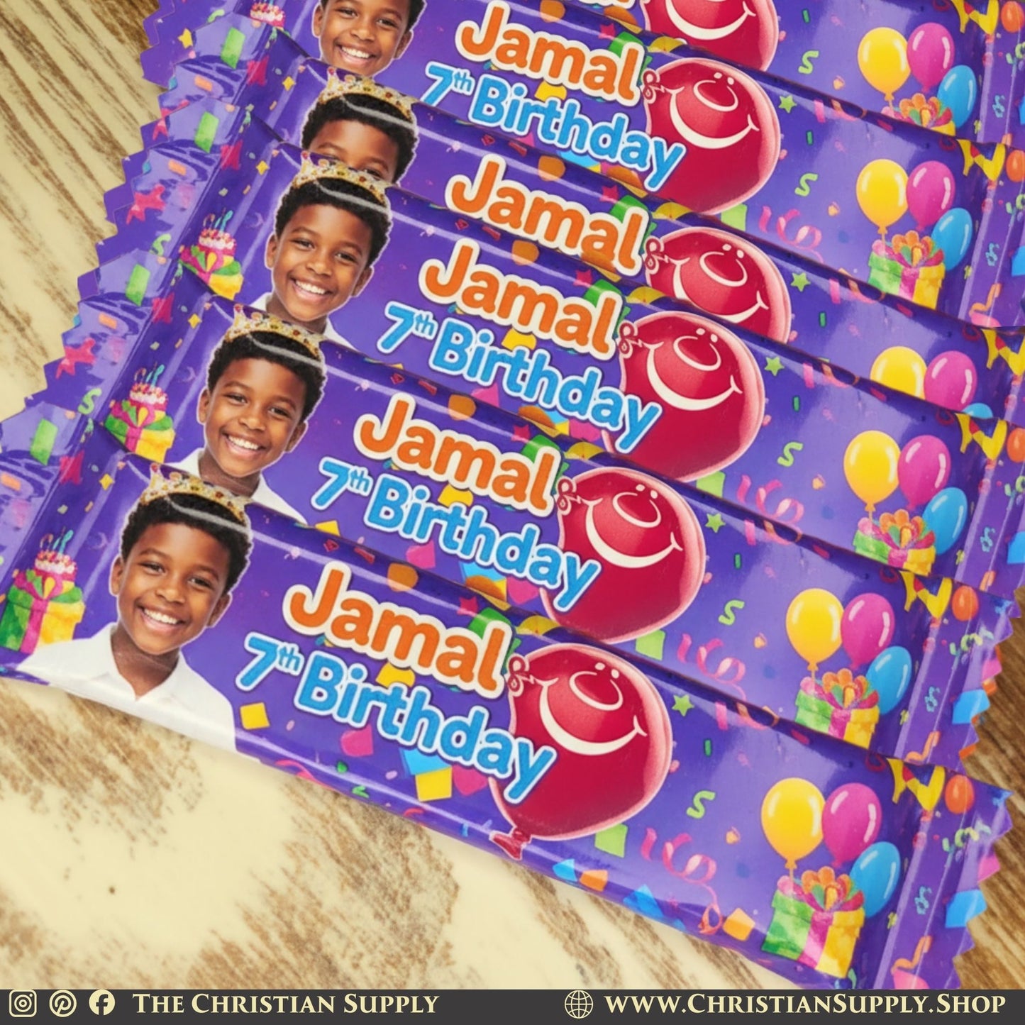 Party Favors (Wrappers / Labels Only)