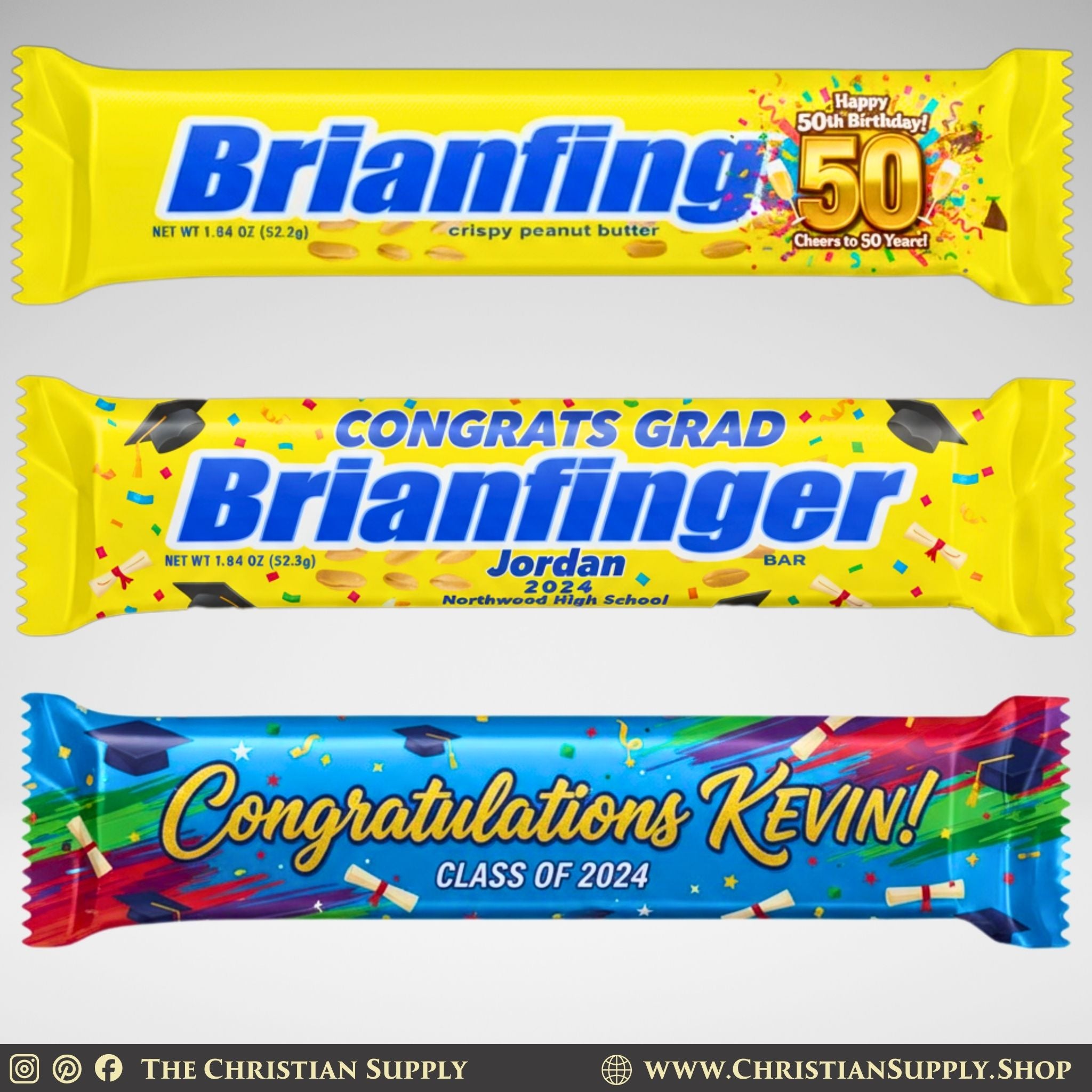 Custom Party Favors (Wrappers / Labels Only)