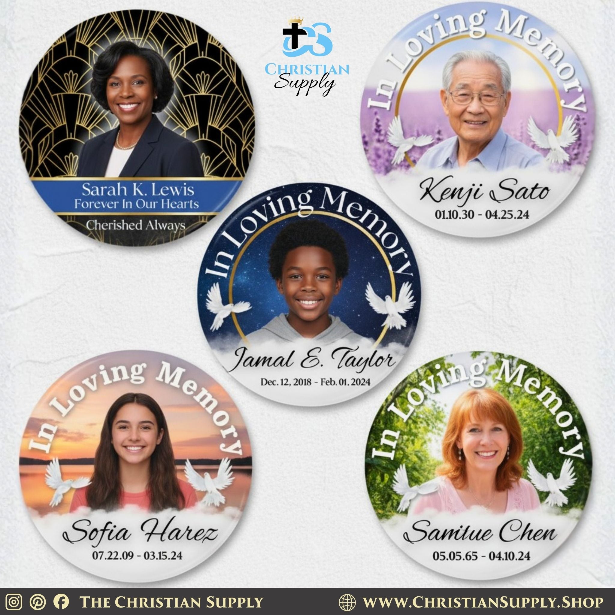Custom Magnetic Clothing Buttons – No-Hole Name Tags & Event Badges
