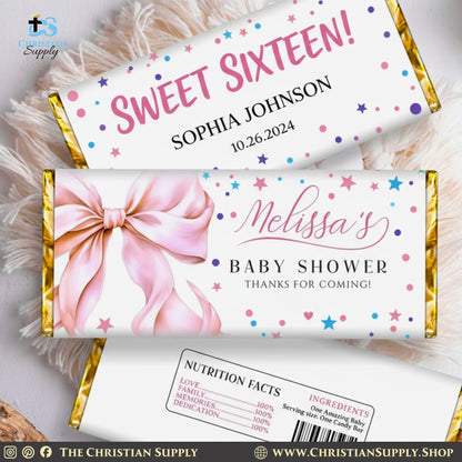 Party Favors (Wrappers / Labels Only)