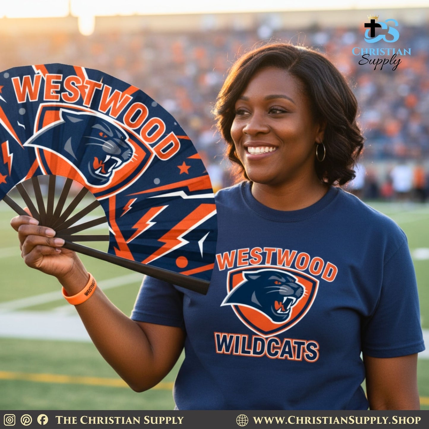 Clack Fan with Carrying Case