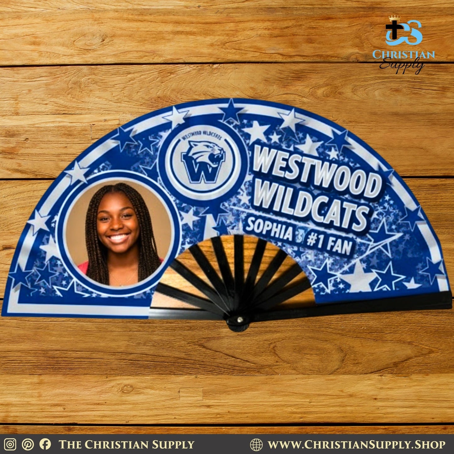 Clack Fan with Carrying Case