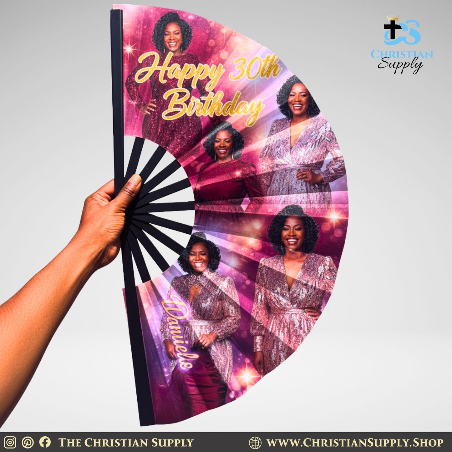 Clack Fan with Carrying Case