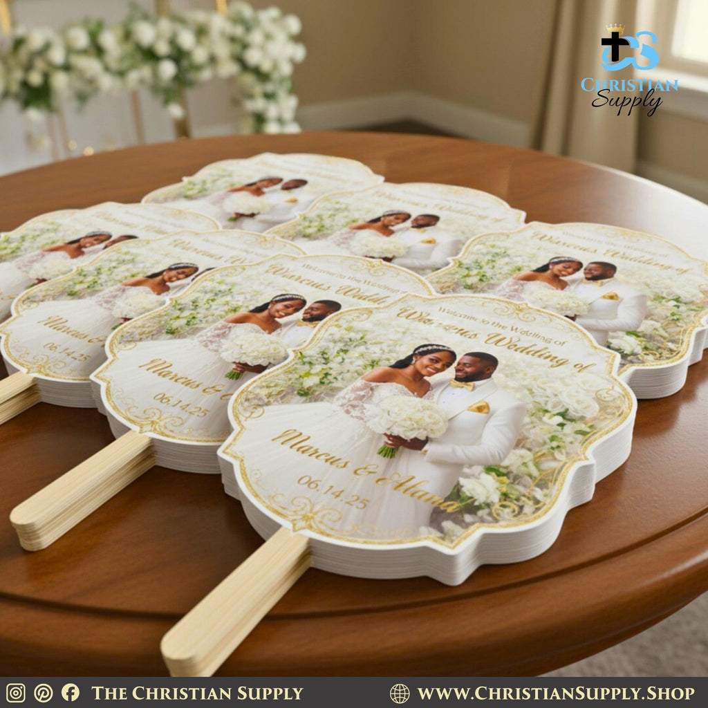 Custom Hand Fans – Personalized Church and Event Fans in Multiple Shapes