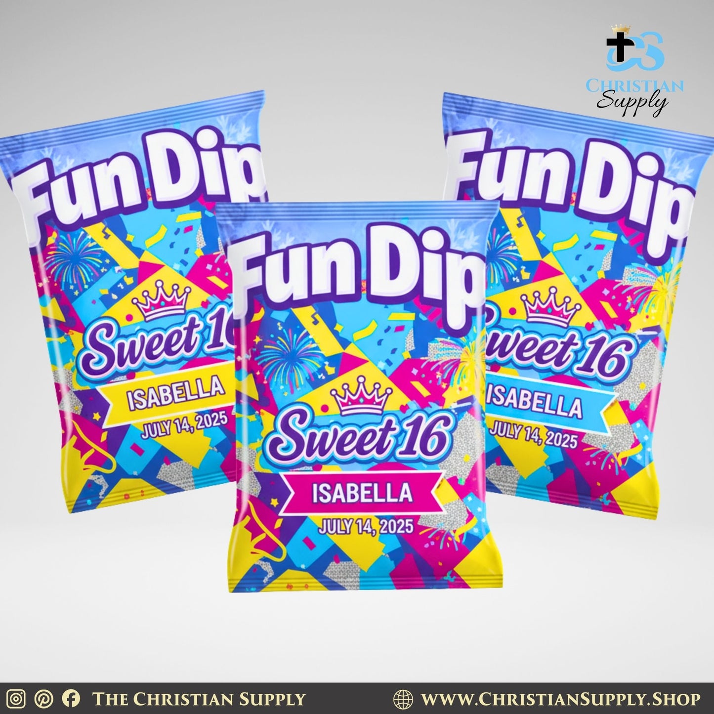 Party Favors (Wrappers / Labels Only)