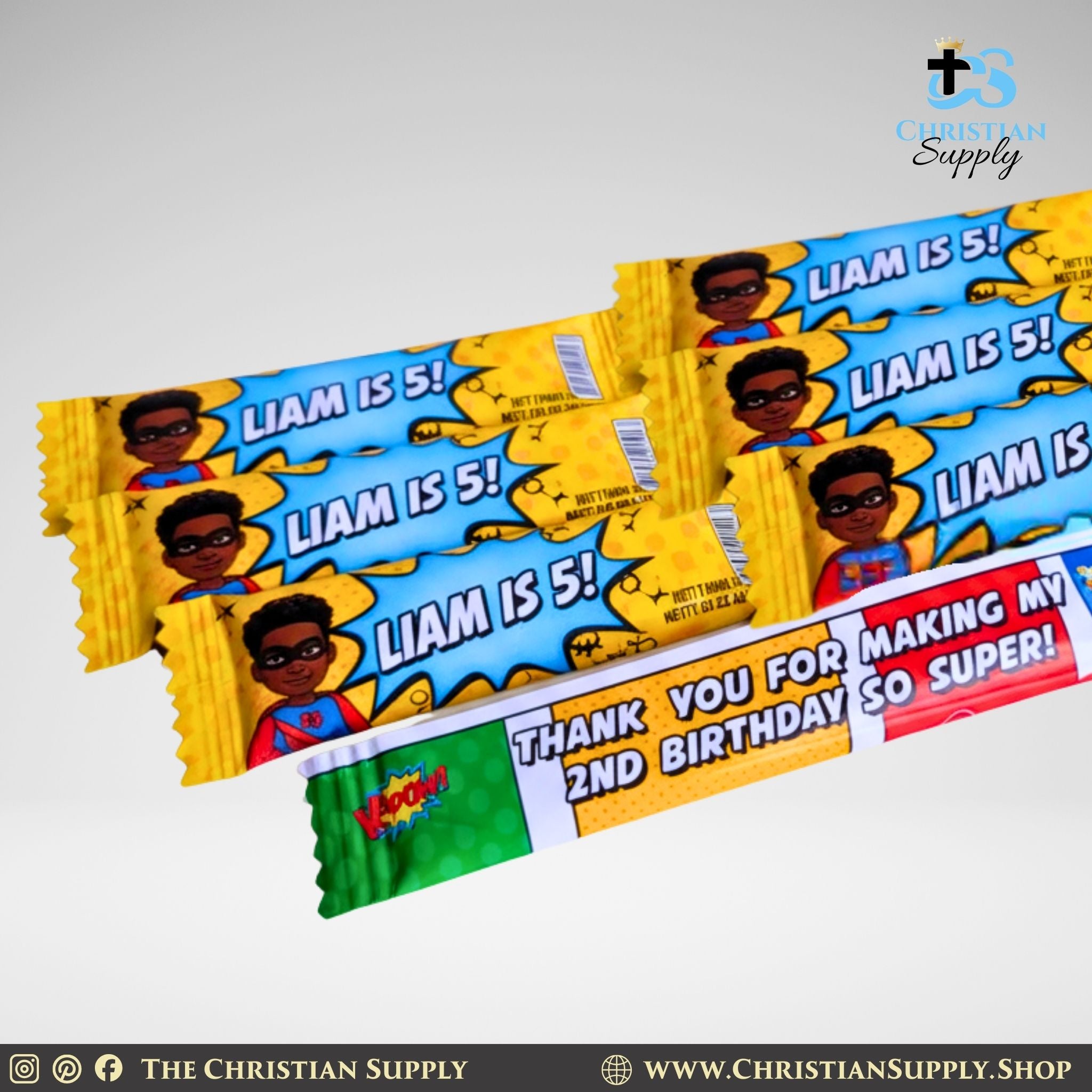 Custom Party Favors (Wrappers / Labels Only)