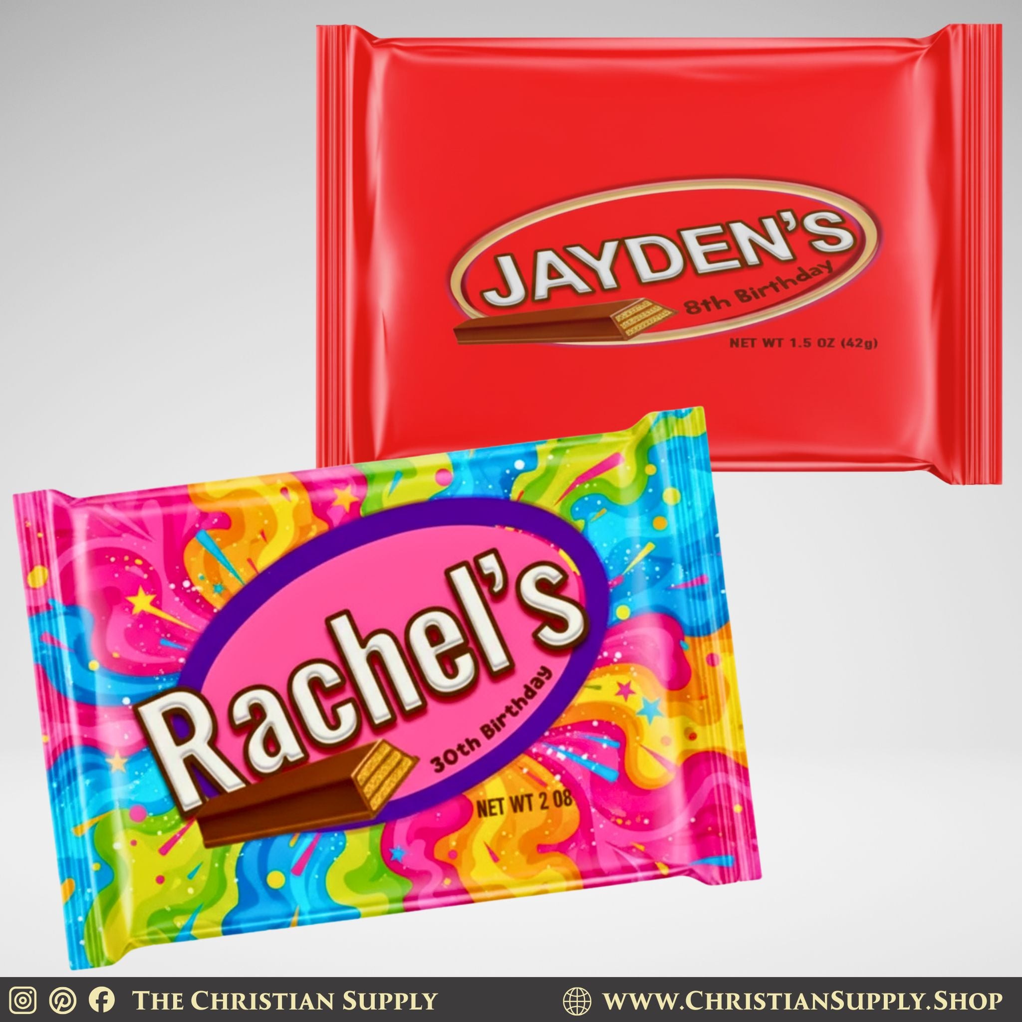 Custom Party Favors (Wrappers / Labels Only)