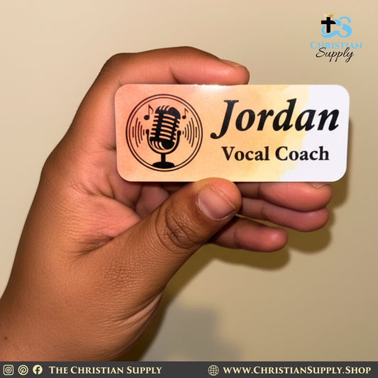 Magnetic Name Badge (Set of 15)