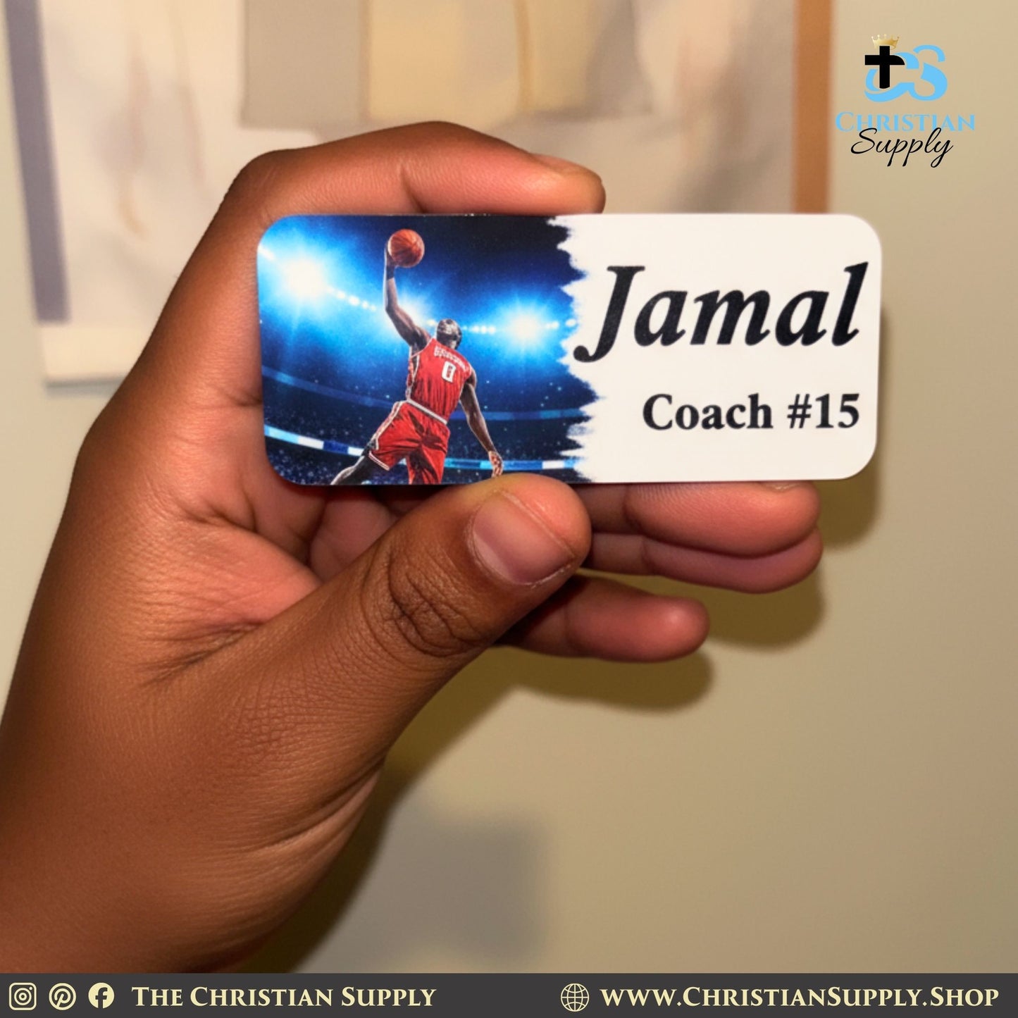 Magnetic Name Badge (Set of 15)